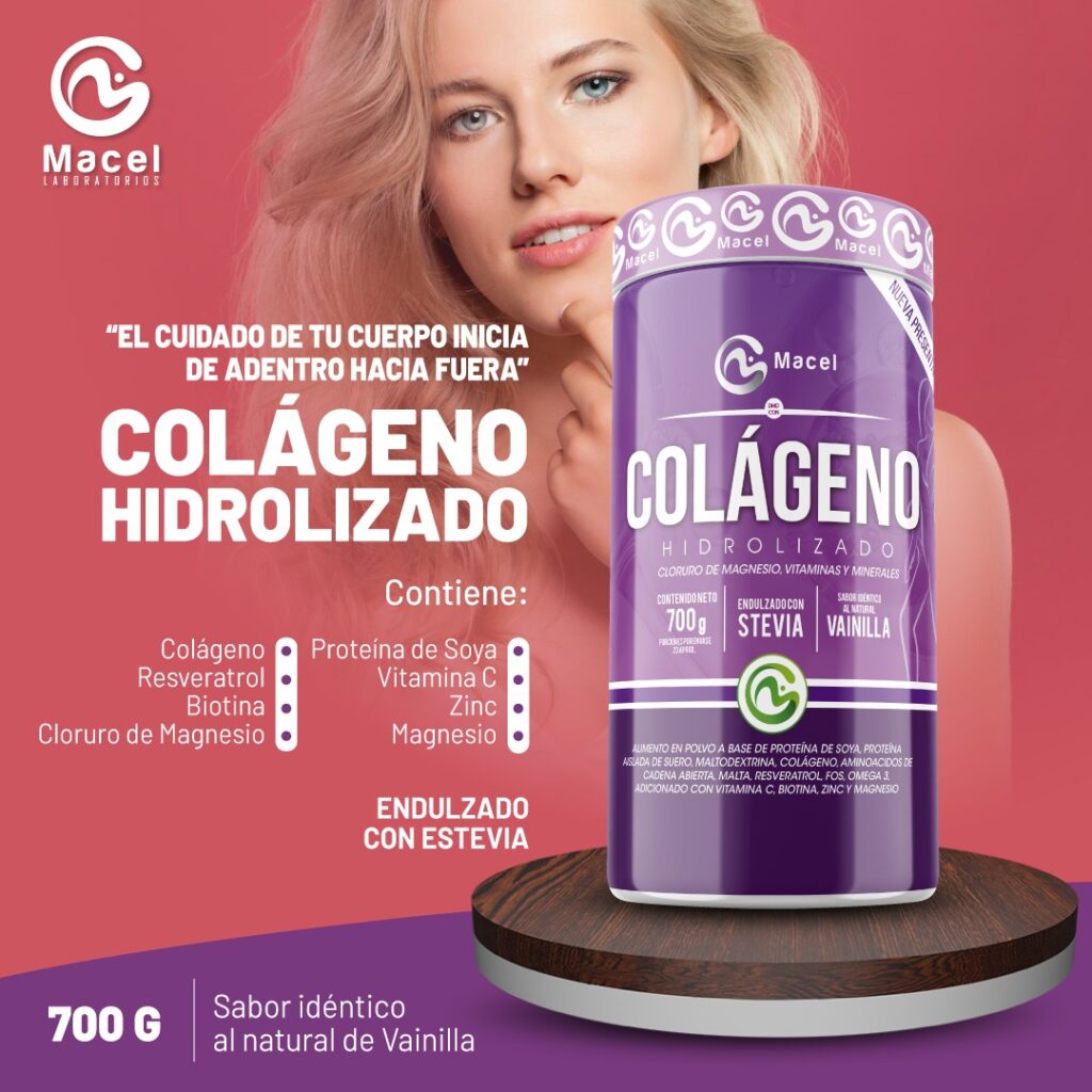 ColÁgeno Hidrolizado Con Cloruro De Magnesio Y Biotina X 700 G Vinat Vive Naturalmente 0795